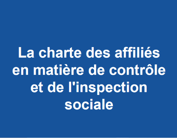 Charte des affiliés à la CNSS