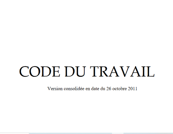 <span>Code du travail</span>
