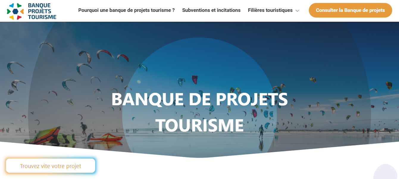 <span>BANQUE DE PROJETS TOURISME</span>
