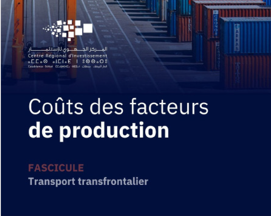 <span>Coûts des facteurs de production - Transport transfrontalier</span>
